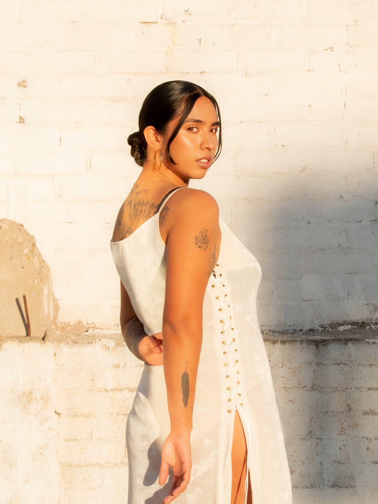 Dreamy 'slip-on' dress