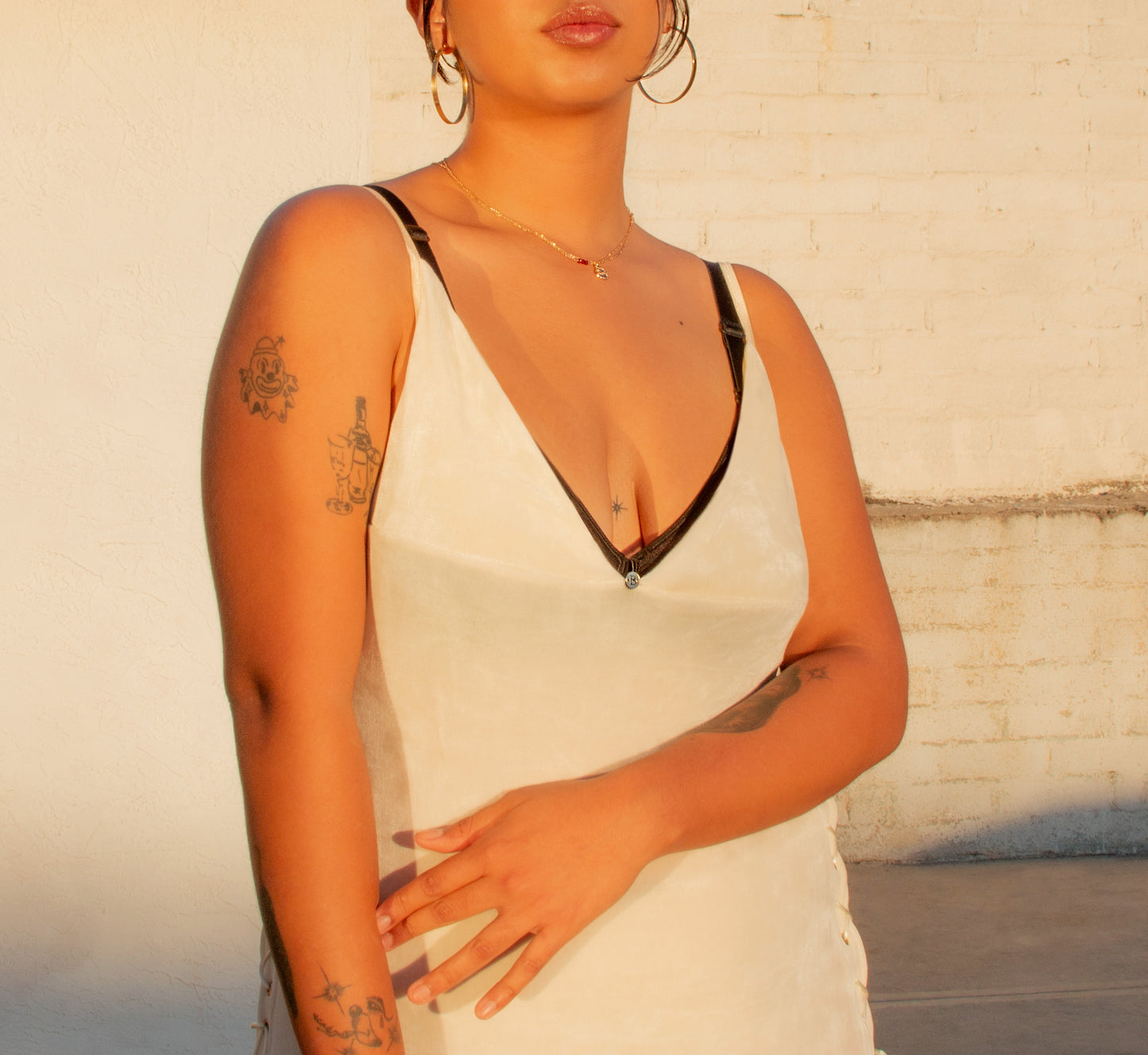 Dreamy 'slip-on' dress