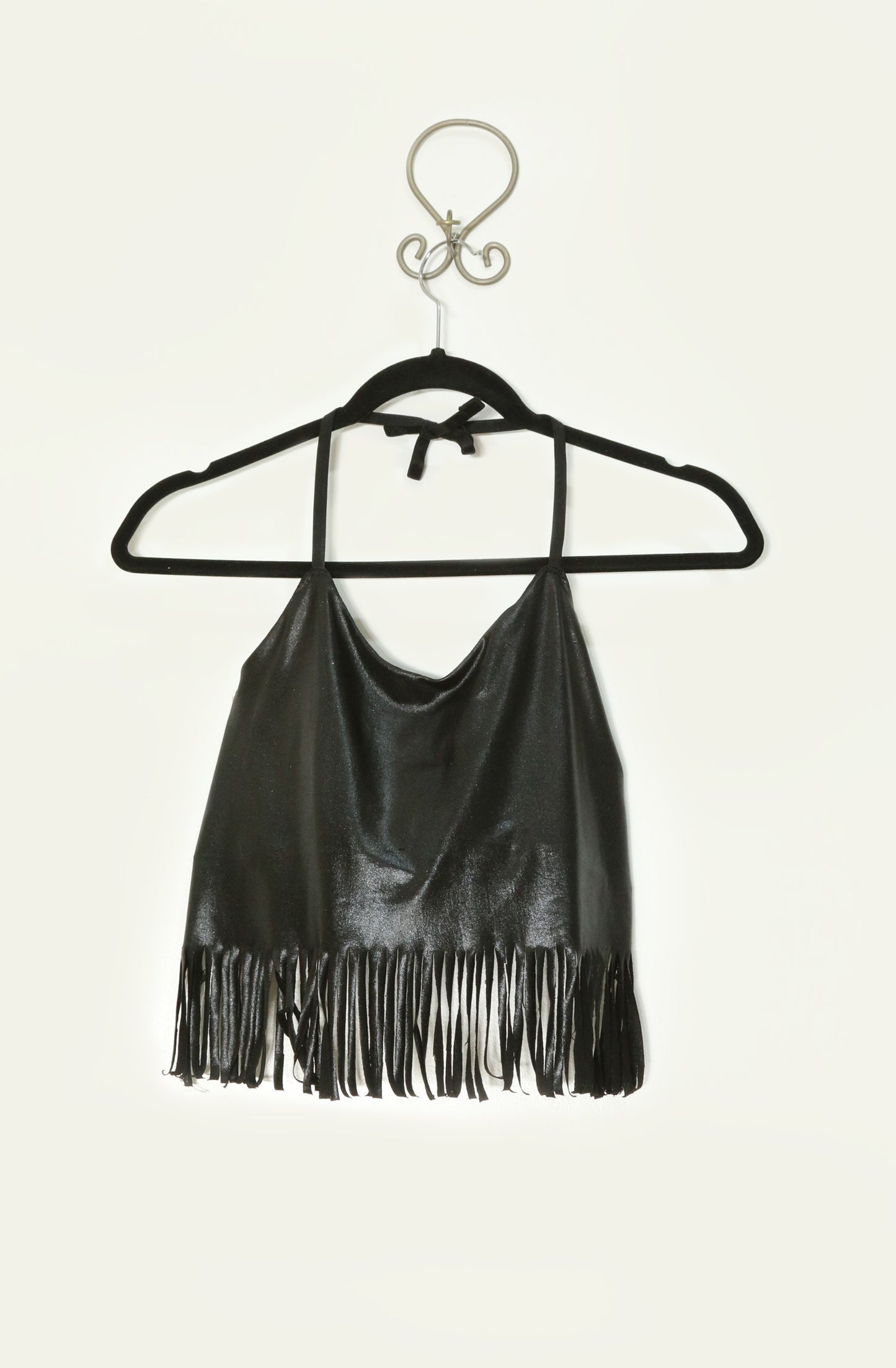 Sémele Fringed Crop Top