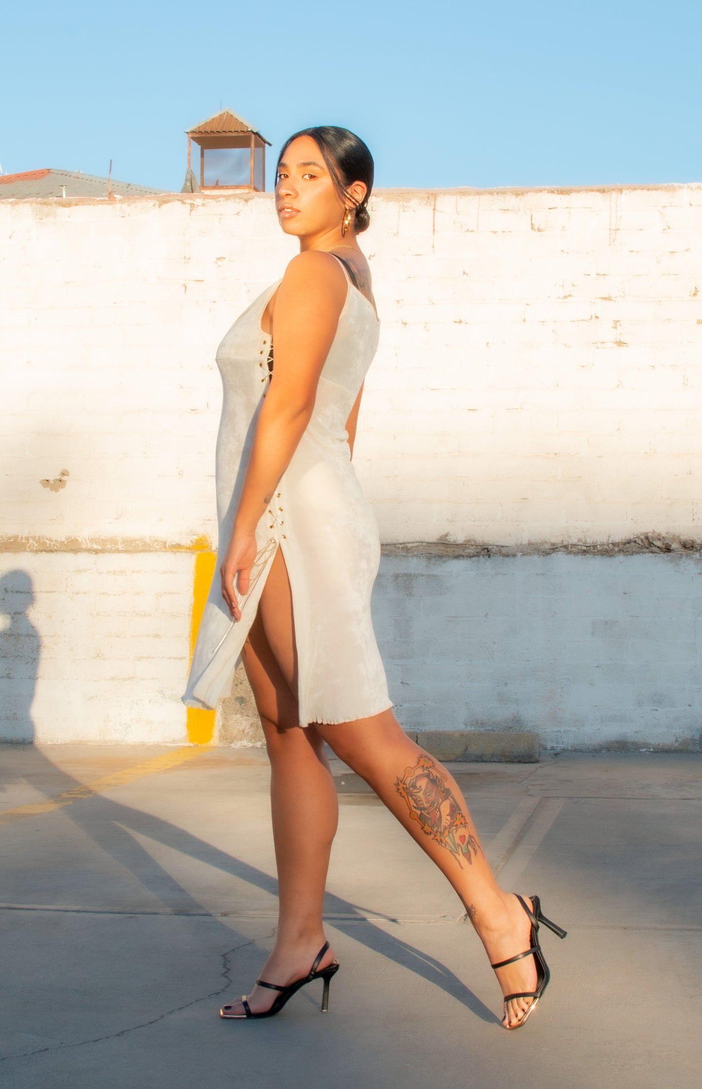 Dreamy 'slip-on' dress